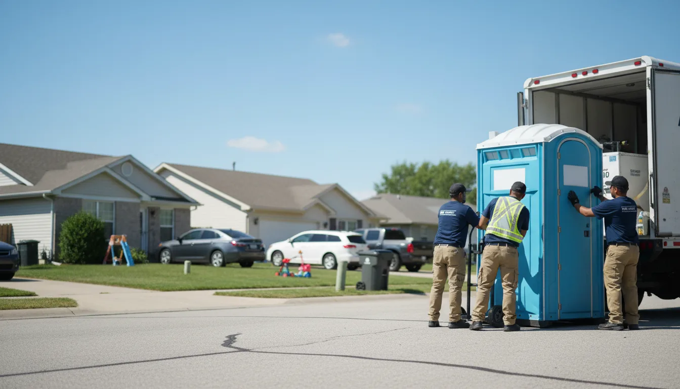 Standard Porta Potty Rentals in Chester, IL near me
